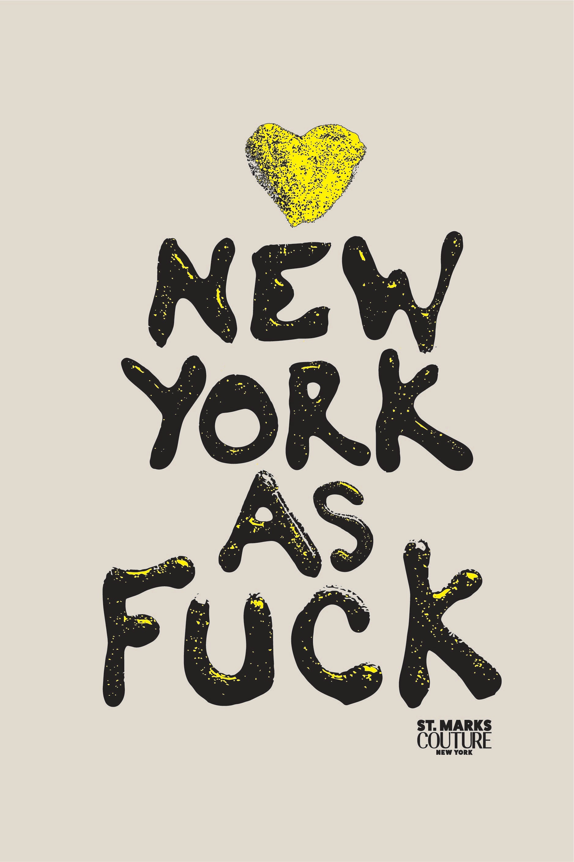 THE NEW YORK AS FUCK TOTE